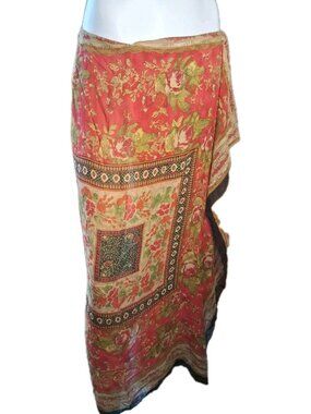 Dana Buchman Silk Wrap Skirt